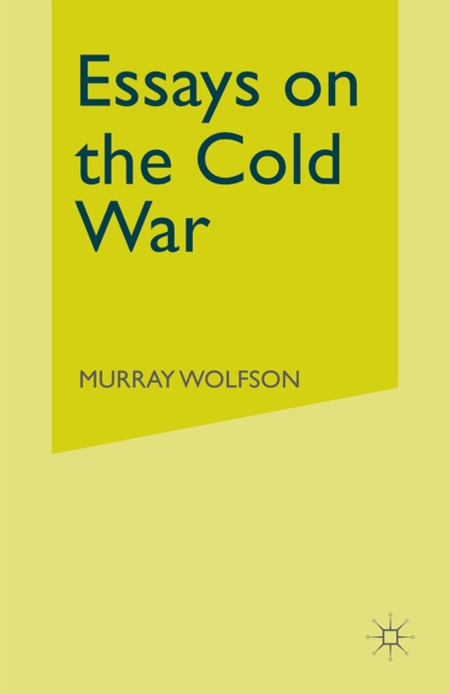 Essays on the Cold War, PDF eBook