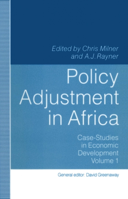 Policy Adjustment in Africa, PDF eBook
