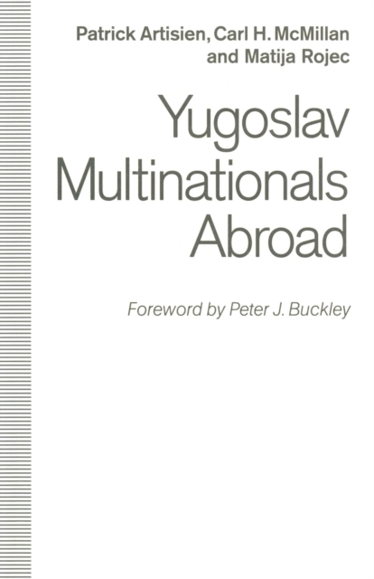 Yugoslav Multinationals Abroad, PDF eBook