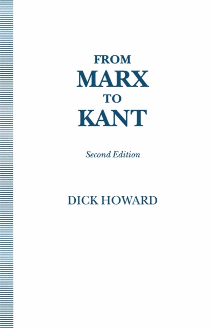From Marx to Kant, PDF eBook