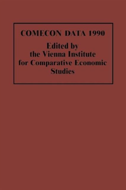 COMECON Data 1990, Paperback / softback Book
