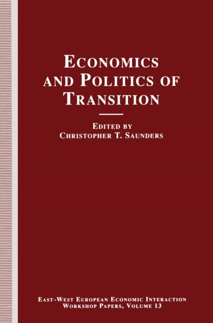 Economics and Politics of Transition, PDF eBook
