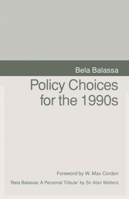 Policy Choices for the 1990s, PDF eBook