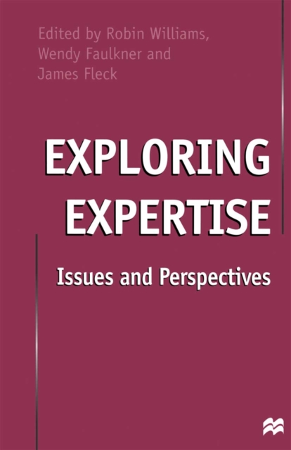 Exploring Expertise : Issues and Perspectives, PDF eBook