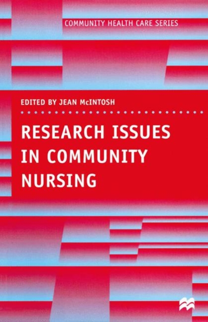 Research Issues in Community Nursing, PDF eBook