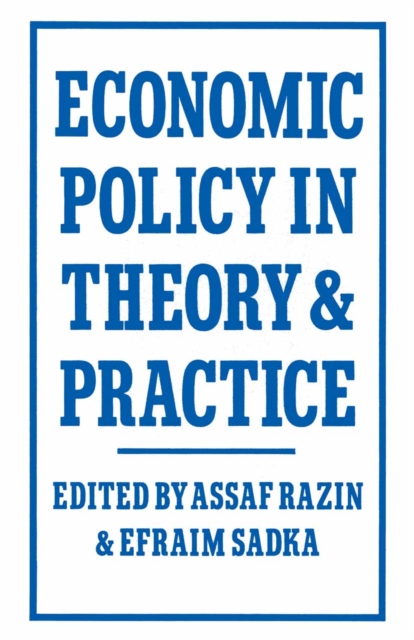 Economic Policy in Theory and Practice, PDF eBook