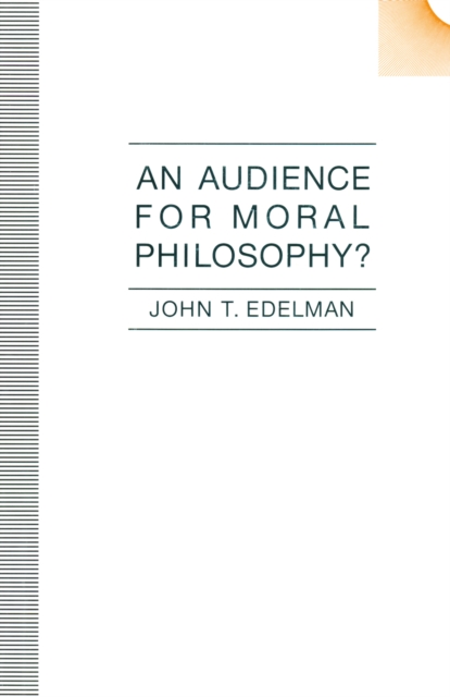 Audience For Moral Philosophy, PDF eBook