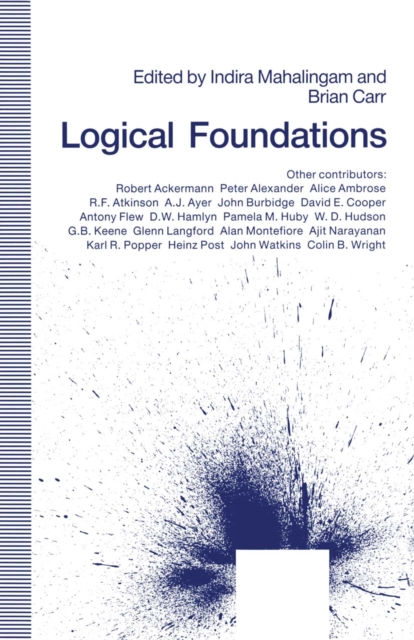 Logical Foundations : Essays in Honor of D. J. O'Connor, PDF eBook