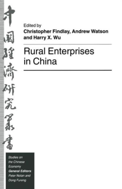 Rural Enterprises in China, Paperback / softback Book