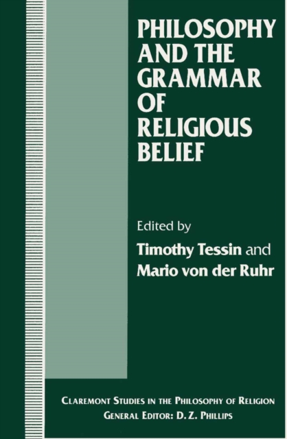 Philosophy and the Grammar of Religious Belief, PDF eBook