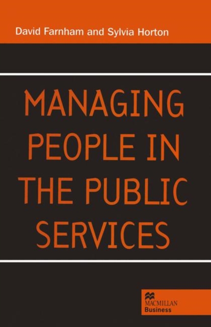 Managing People in the Public Services, PDF eBook