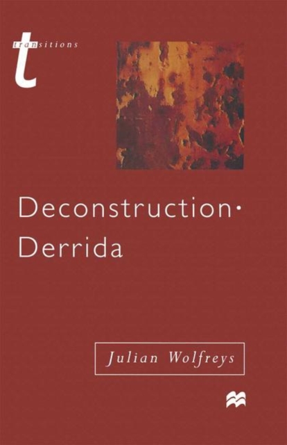 Deconstruction - Derrida, PDF eBook