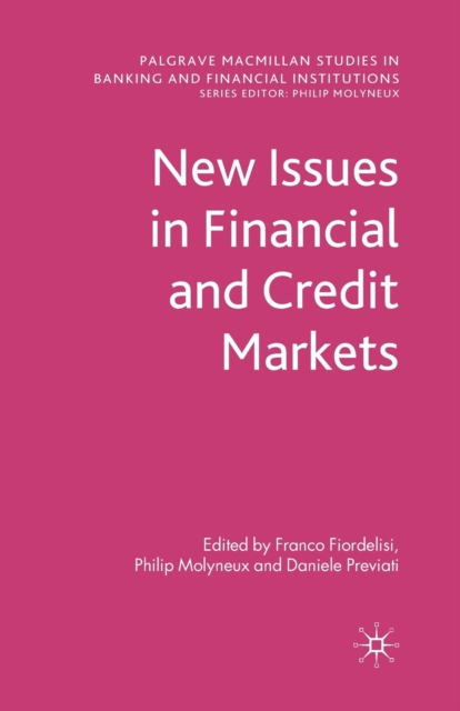 New Issues in Financial and Credit Markets, Paperback / softback Book