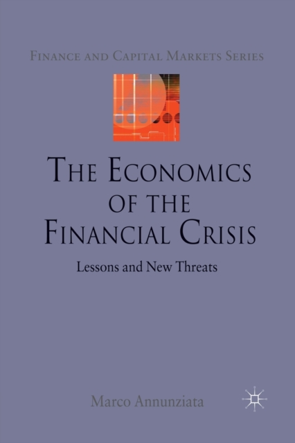 The Economics of the Financial Crisis : Lessons and New Threats, Paperback / softback Book