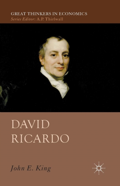 David Ricardo, Paperback / softback Book