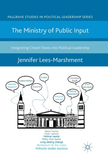 The Ministry of Public Input : Integrating Citizen Views into Political Leadership, Paperback / softback Book