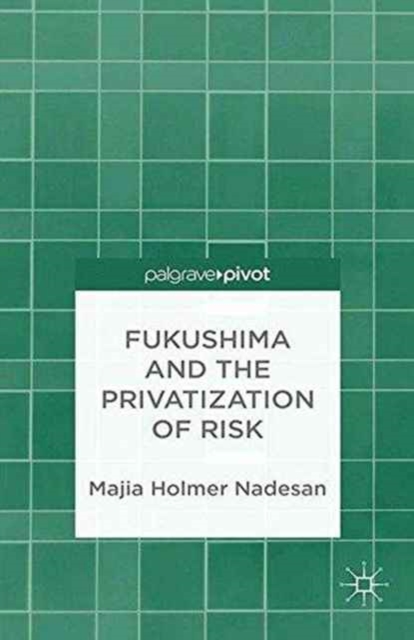 Fukushima and the Privatization of Risk, Paperback / softback Book