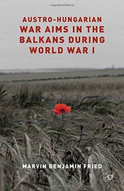 Austro-Hungarian War Aims in the Balkans during World War I, Paperback / softback Book