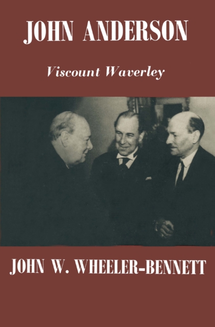 John Anderson: Viscount Waverley, PDF eBook