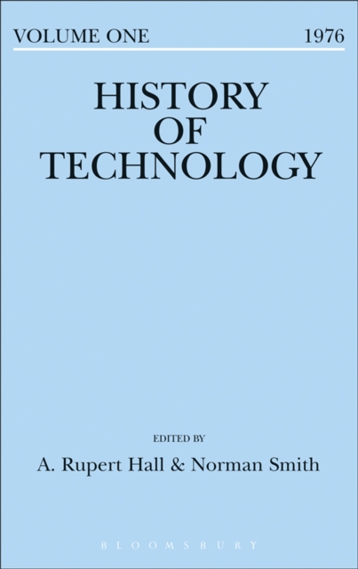 History of Technology Volume 1, EPUB eBook