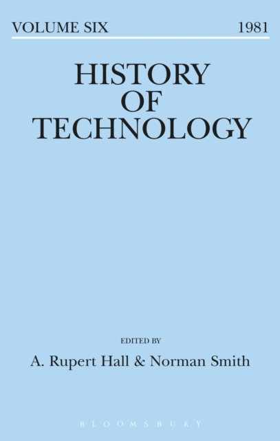 History of Technology Volume 6, Hardback Book