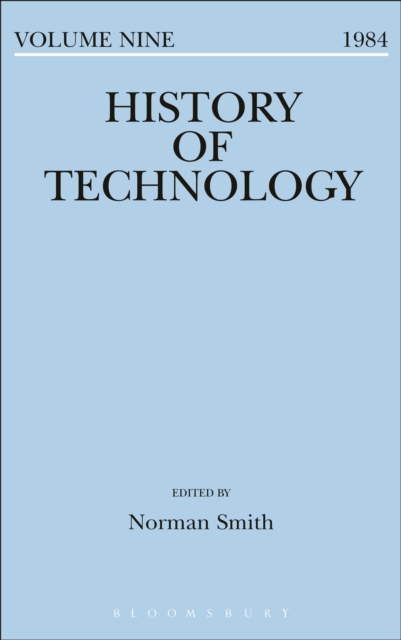 History of Technology Volume 9, PDF eBook
