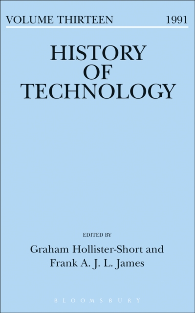 History of Technology Volume 13, EPUB eBook