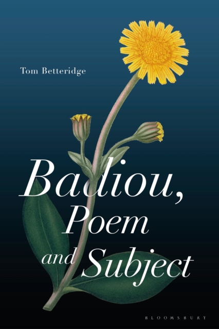 Badiou, Poem and Subject, Hardback Book