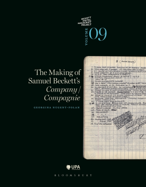 The Making of Samuel Beckett's Company/ Compagnie, Paperback / softback Book