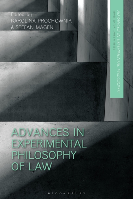 Advances in Experimental Philosophy of Law, Hardback Book