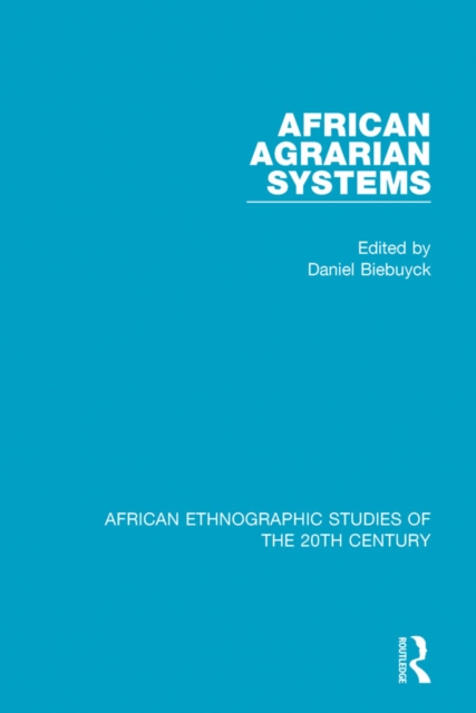 African Agrarian Systems, EPUB eBook