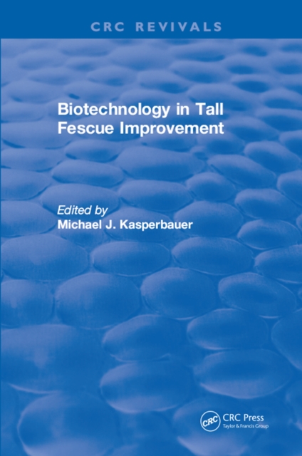 Biotechnology in Tall Fescue Improvement, PDF eBook