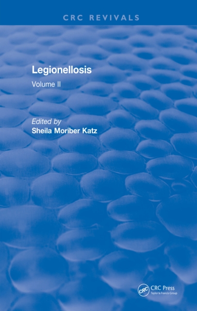 Legionellosis : Volume II, PDF eBook
