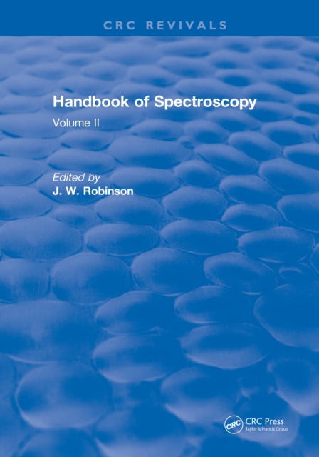 Handbook of Spectroscopy : Volume II, EPUB eBook