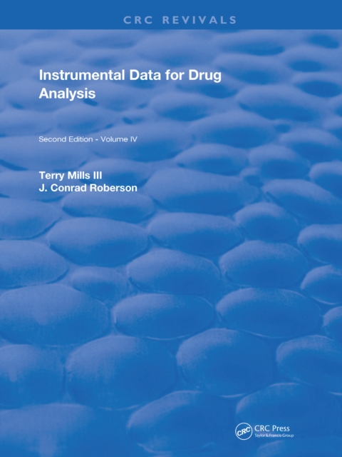 Instrumental Data for Drug Analysis, Second Edition : Volume IV, EPUB eBook