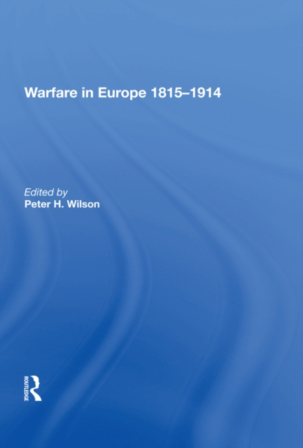 Warfare in Europe 1815,1914, EPUB eBook