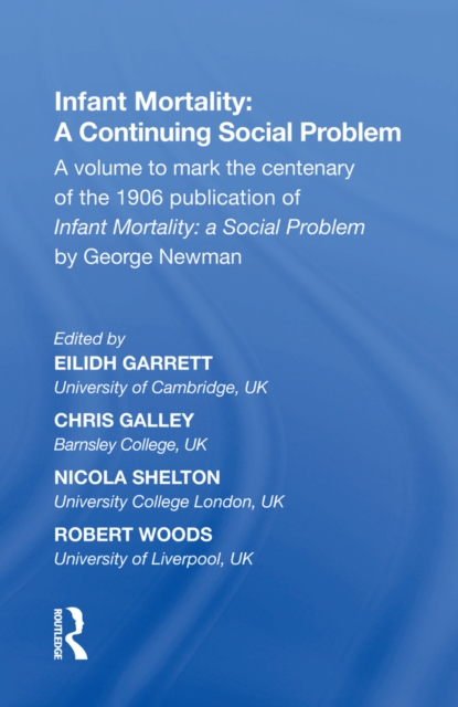 Infant Mortality: A Continuing Social Problem, EPUB eBook