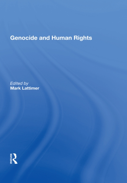 Genocide and Human Rights, EPUB eBook