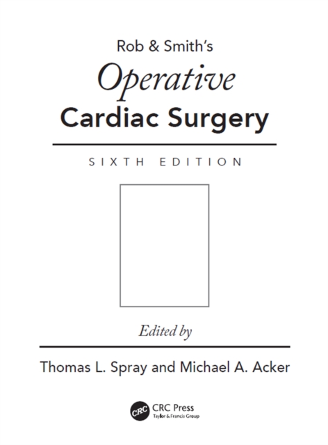 Operative Cardiac Surgery, PDF eBook