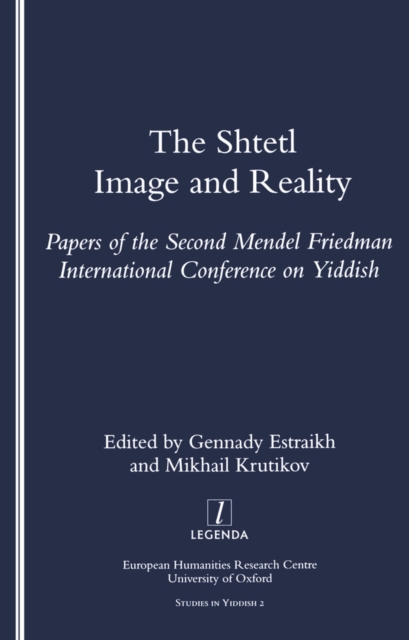 The Shtetl : Image and Reality, PDF eBook