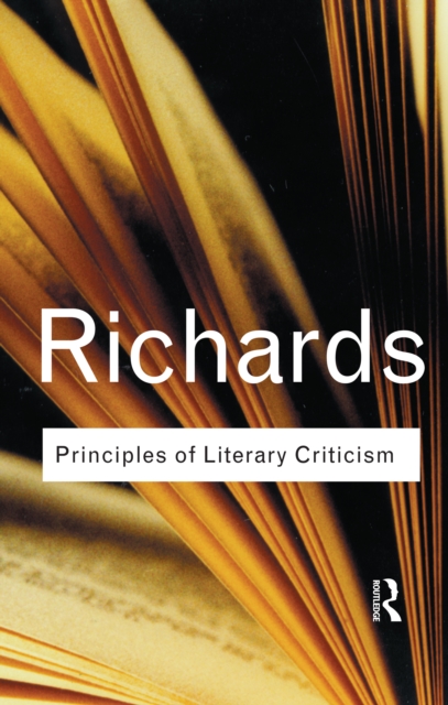 Principles of Literary Criticism, EPUB eBook