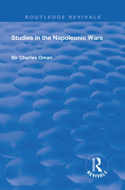 Revival: Studies in the Napoleonic Wars (1929), EPUB eBook