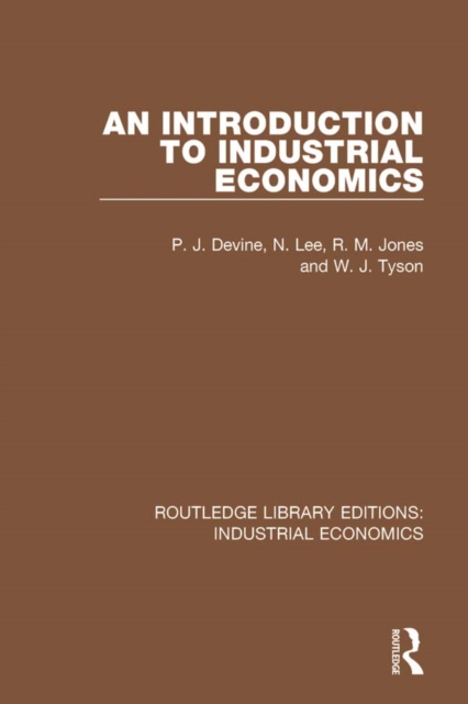 An Introduction to Industrial Economics, EPUB eBook