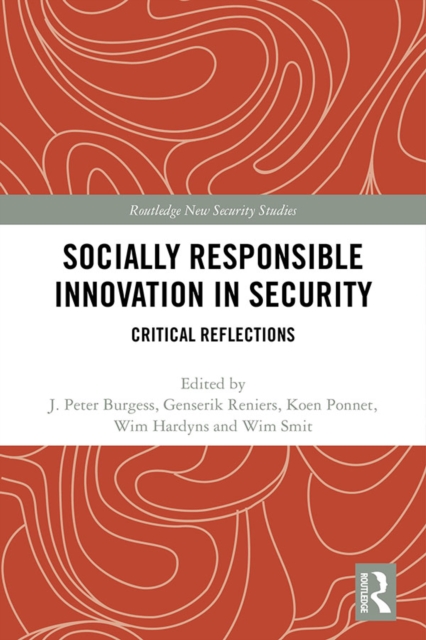 Socially Responsible Innovation in Security : Critical Reflections, PDF eBook