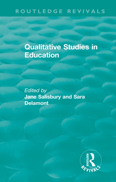 Qualitative Studies in Education (1995), EPUB eBook