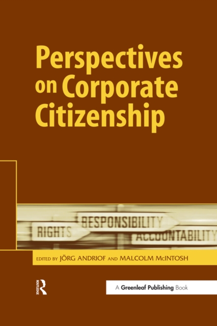 Perspectives on Corporate Citizenship, EPUB eBook
