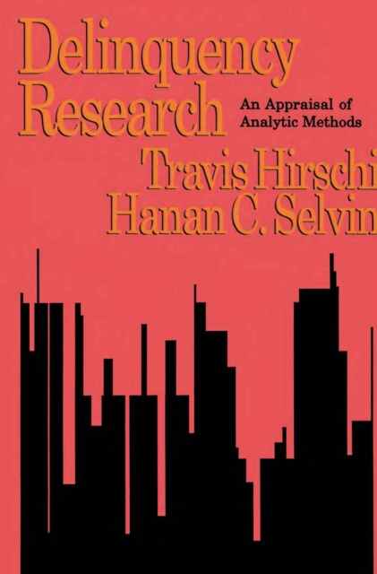 Delinquency Research : An Appraisal of Analytic Methods, EPUB eBook