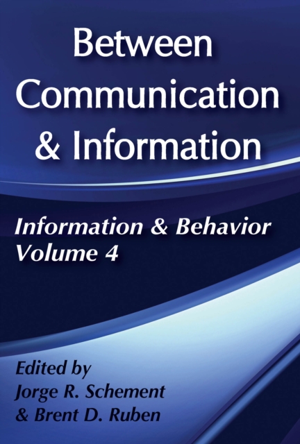 Between Communication and Information, EPUB eBook