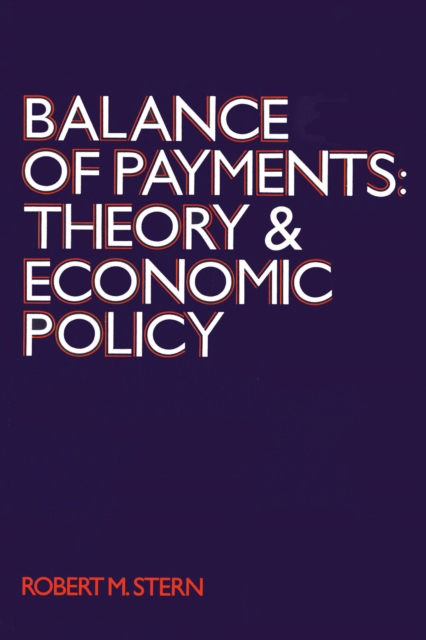 Balance of Payments : Theory and Economic Policy, EPUB eBook