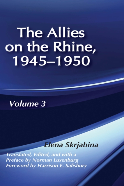 Allies on the Rhine, 1945-1950, EPUB eBook